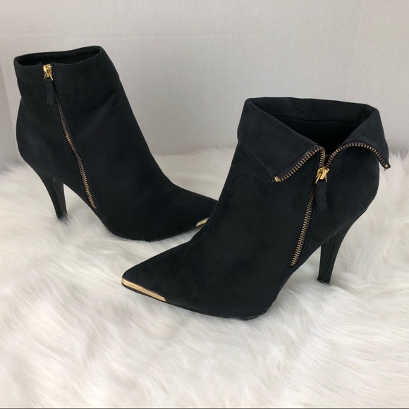 Torrid Shoes - Torrid Fold Over Zip Booties